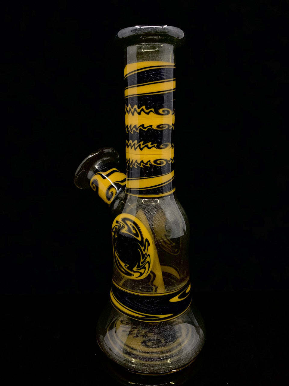 Natey Love Glass - Wu-Tang Multi-Section Tube with Matching Slide - Steel Wool Mix