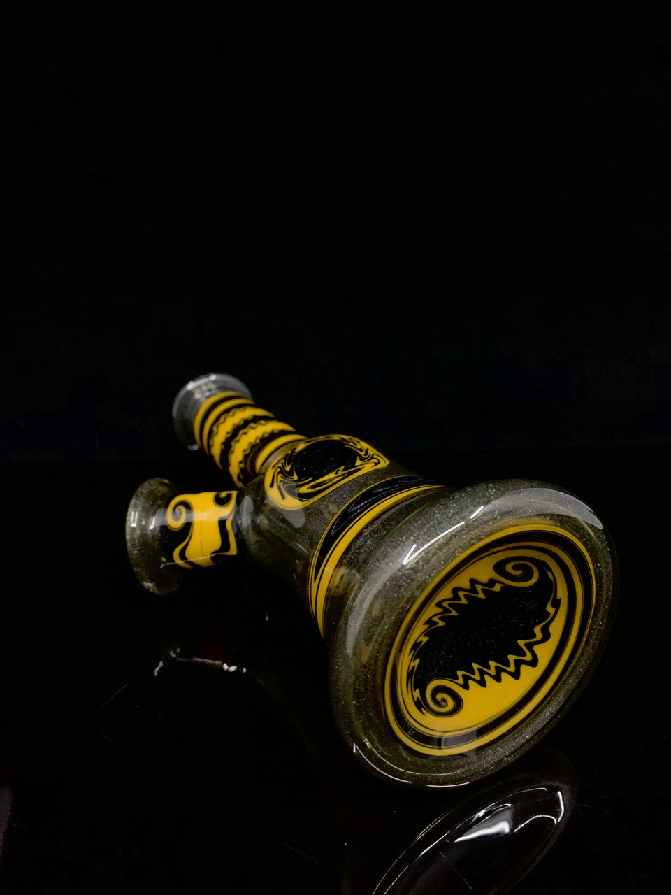 Natey Love Glass - Wu-Tang Multi-Section Tube with Matching Slide - Steel Wool Mix