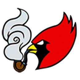 Coughing Cardinal logo