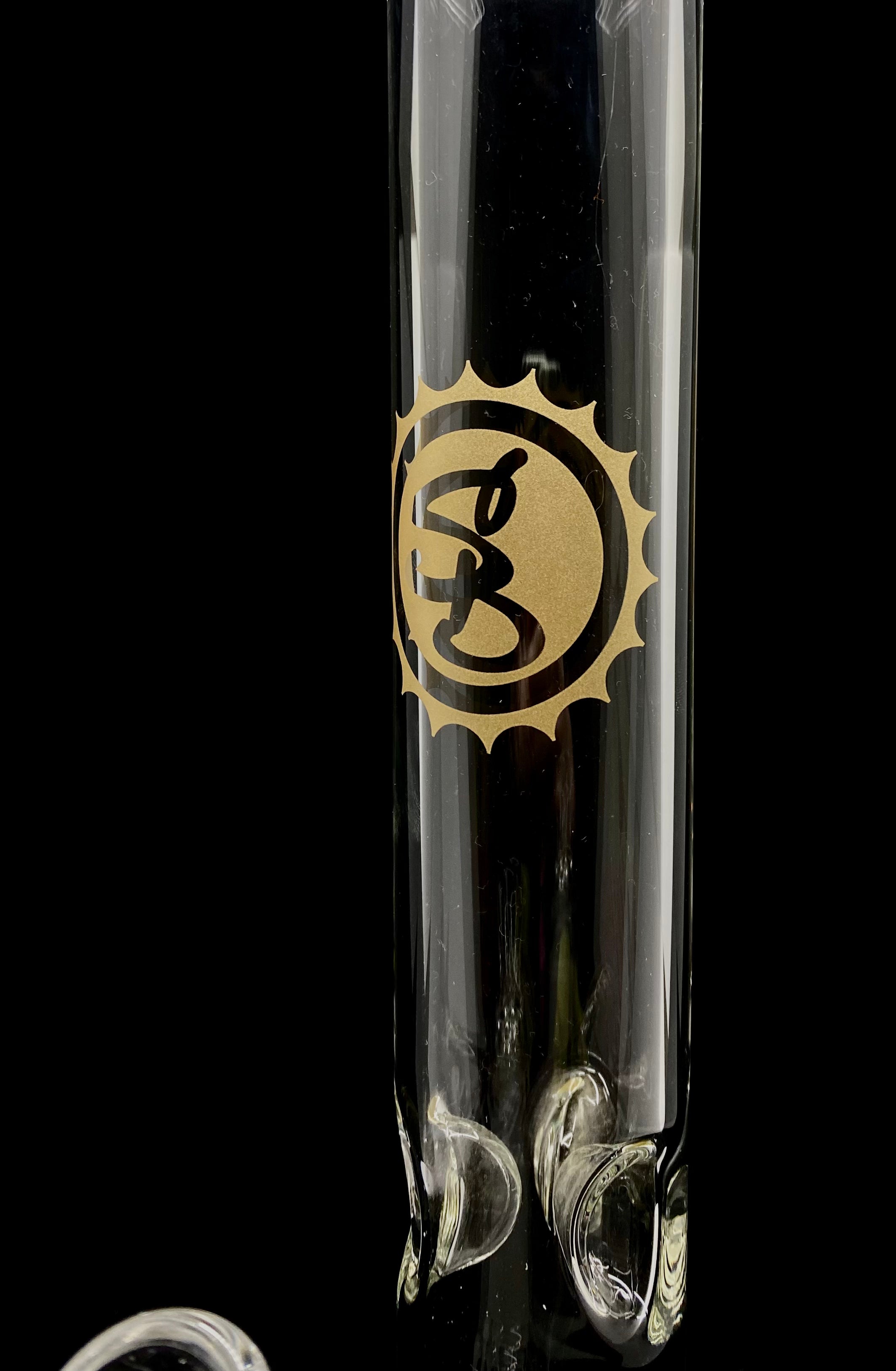 Sheldon Black 16" Straight - Bottle Cap Brass